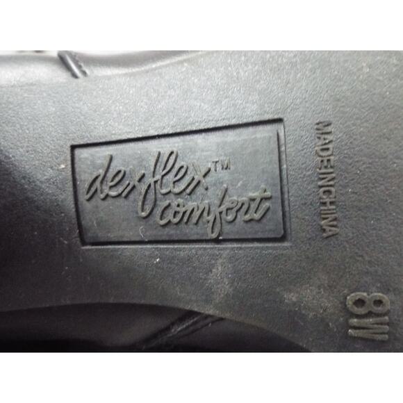 Dexflex Comfort Black Knee high boots Sz 8.5W - Picture 6 of 8